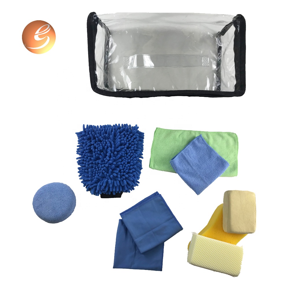 New products super dry sponge pad polish car washing set