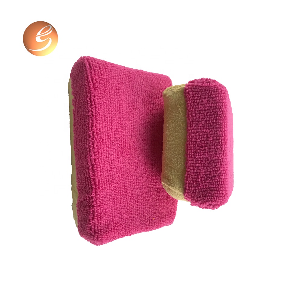 New Product Chamois Sponge Leather Car Wax Polishing Sponge Pad
