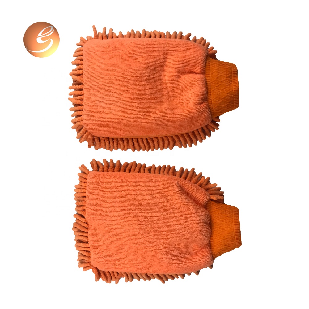 Very Soft Easy to Clean Chenille Car Cleaning Gloves