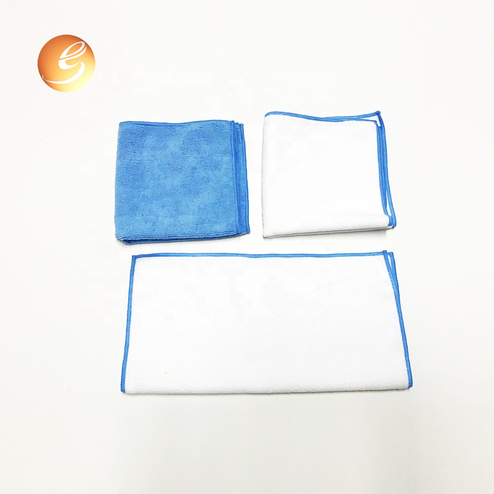 Custom car cleaning microfibre cloth towel set