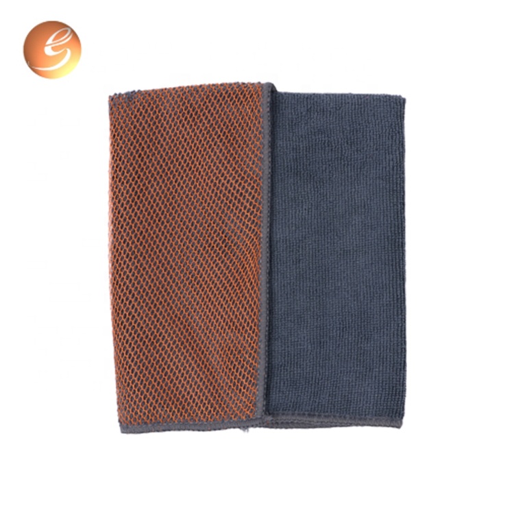 Car wash supplies microfiber car cleaning dry cloth Mesh towel for sale