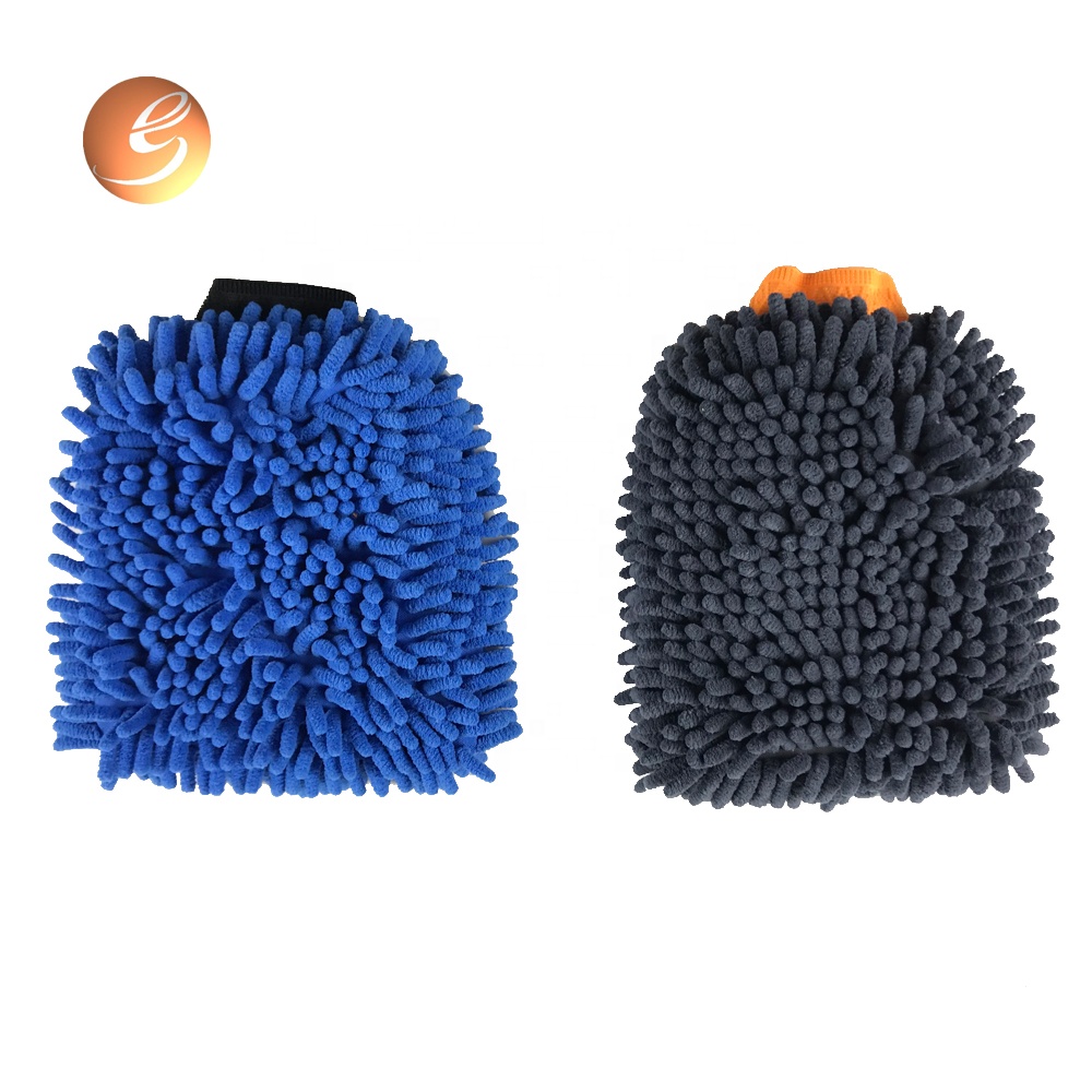 Wholesale Price Double Face Synthetic Dusting Polishing Gloves - Wholesale waterproof clean glove special microfiber coral fleece car wash mitt – Eastsun