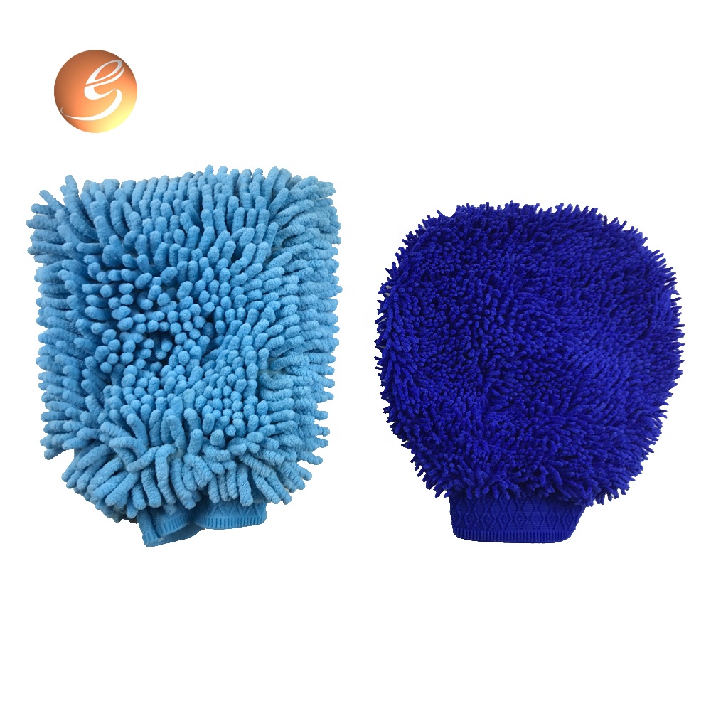 2019 wholesale price Sheepskin Glove - Good sale durable do not shed car wash microfiber remove dust chenille mitt – Eastsun