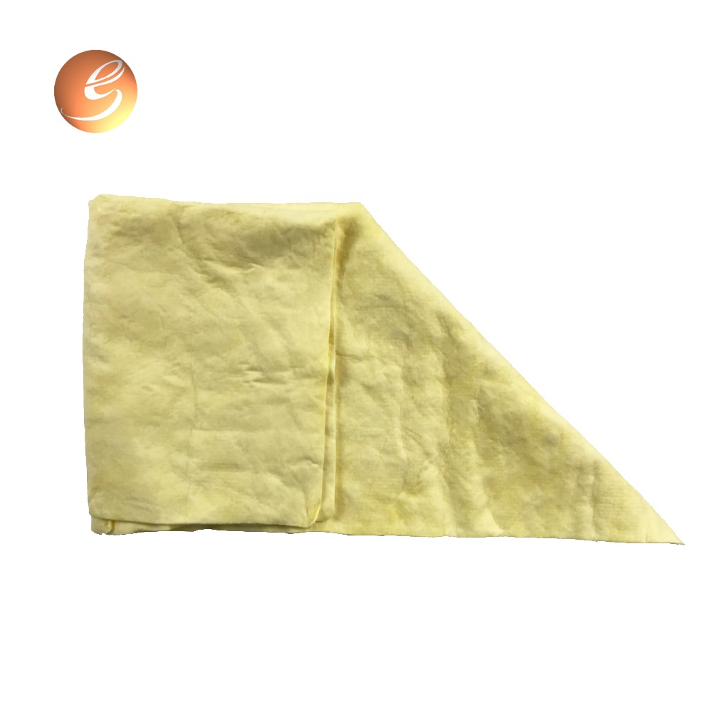 Good quality water absorption good drying synthetic chamois leather car cleaning
