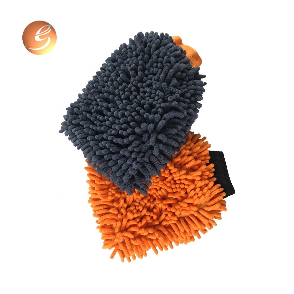 Wholesale Price Double Face Synthetic Dusting Polishing Gloves - Large quantity do not pilling car washing microfiber chenille mitt – Eastsun