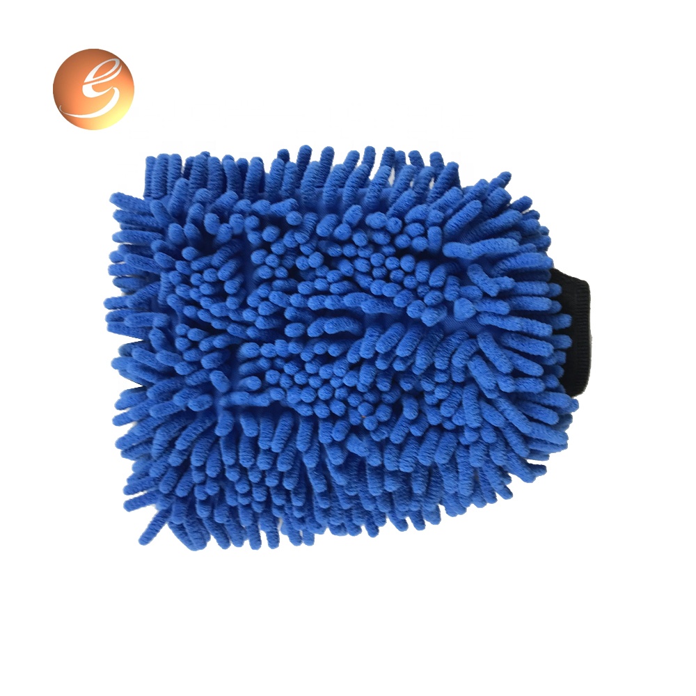 Good sale durable car wash microfiber chenille mitt