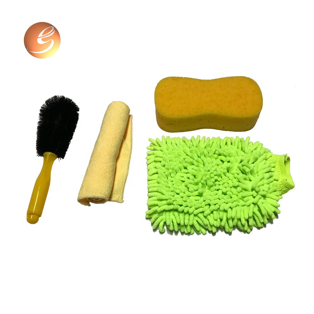 High quality microfiber car wash kit microfiber cleaning car set