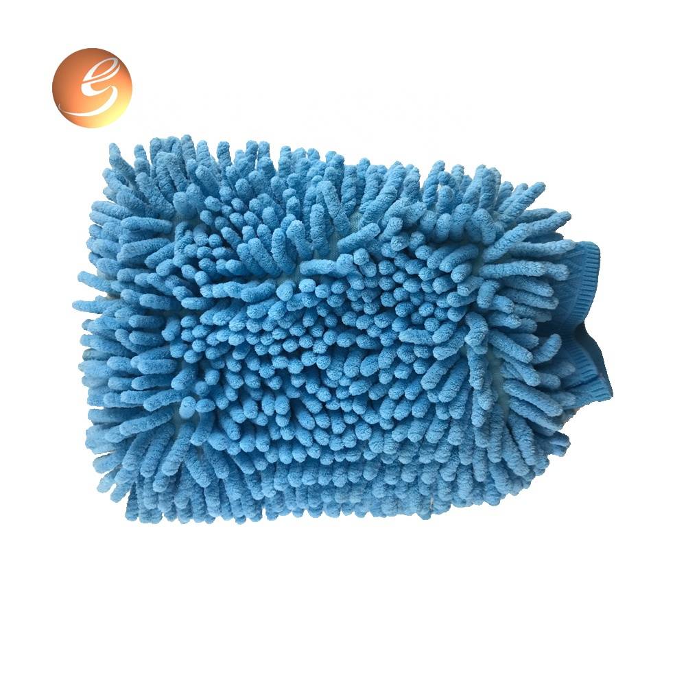 New type easy to clean remove dust car care cleaning microfiber gloves