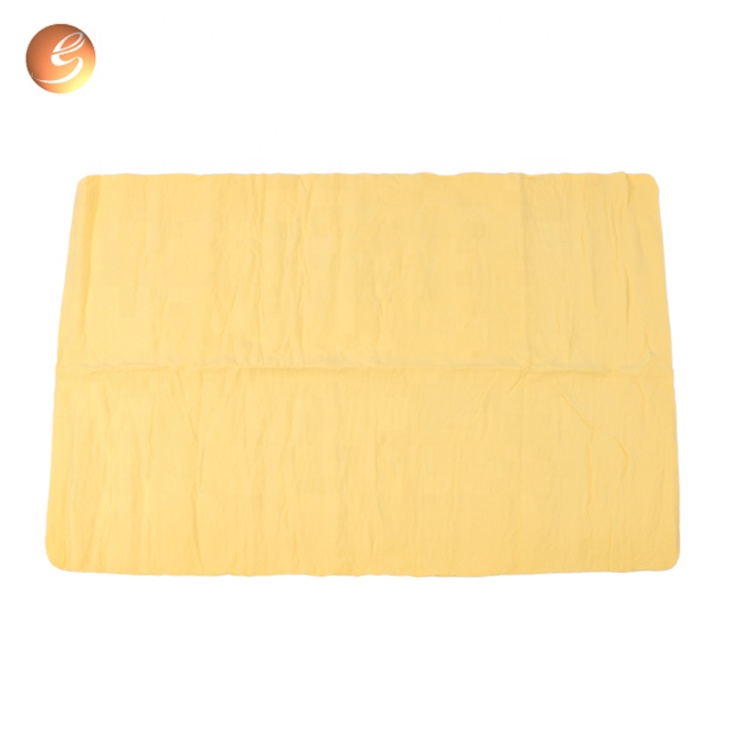 Hot sale car washing cloth towel Artificial synthetic chamois for car cleaning