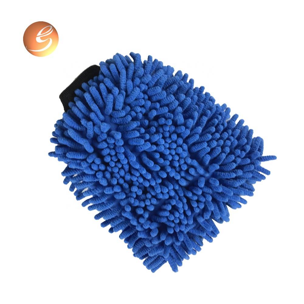 Hot Selling for 20*20cm Wool Car Wash Mitt - Good sale double face side bright color synthetic polishing gloves – Eastsun