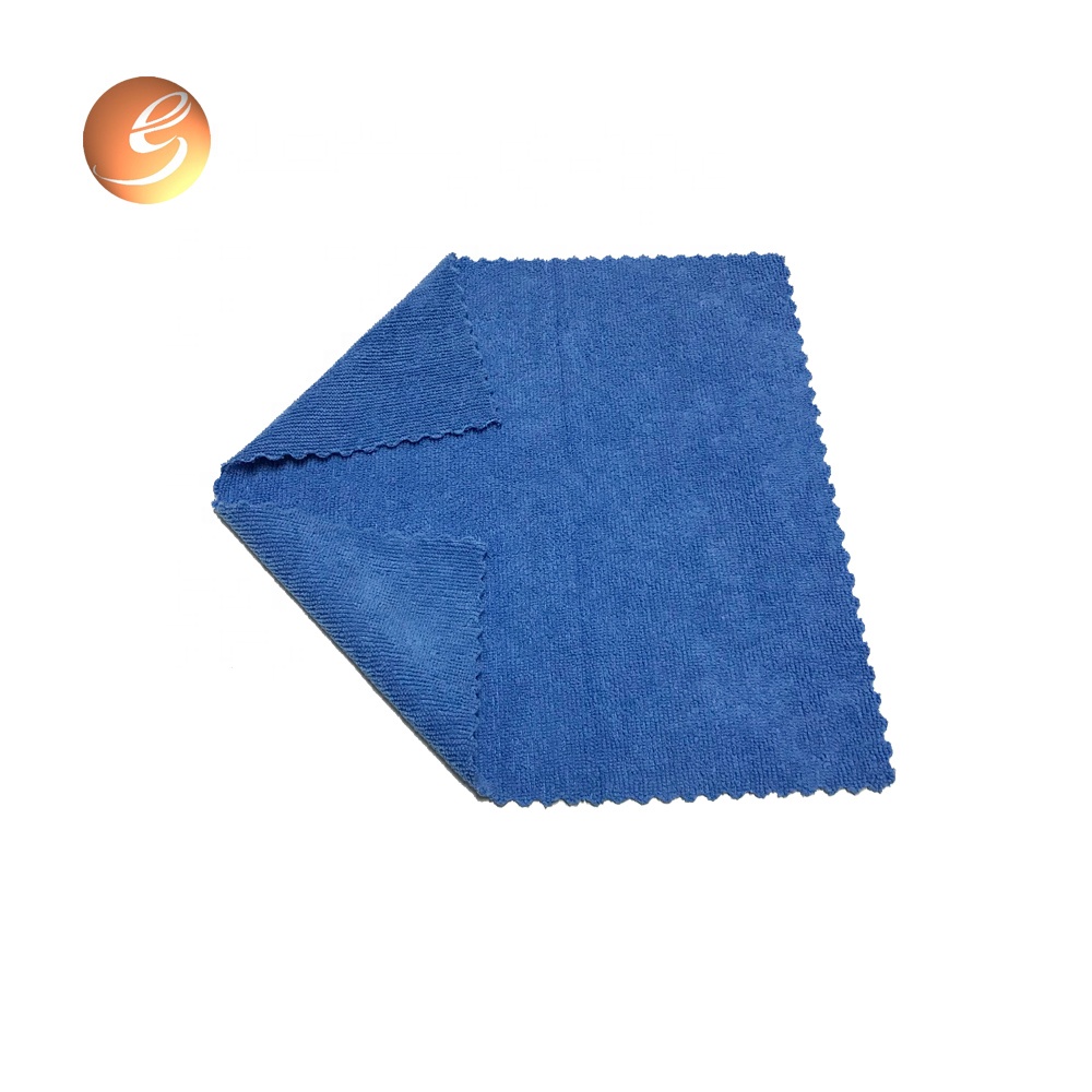 Factory microfiber car towel plush edgeless with promotional price