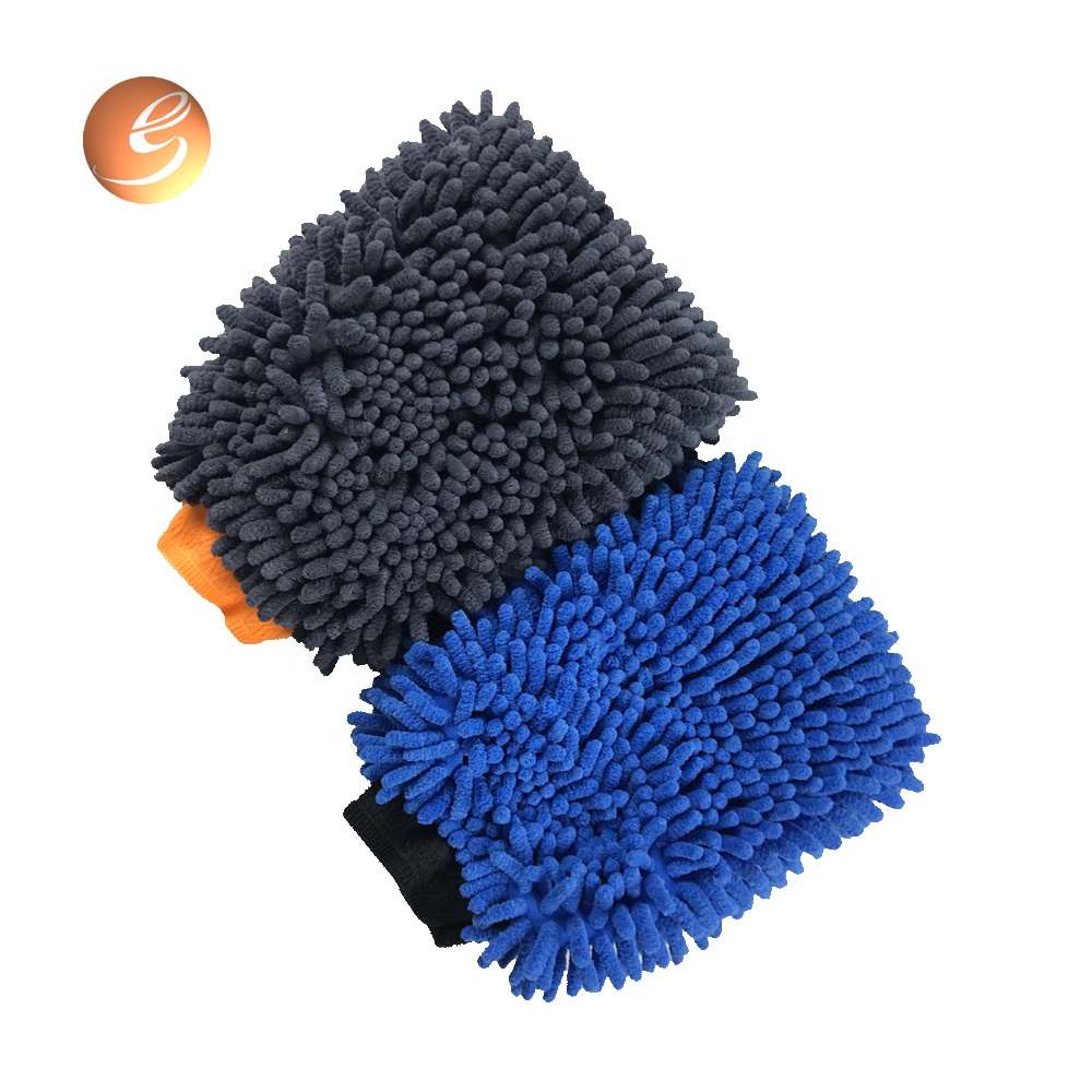 Factory source Car Wash Clay Mitt - Eastsun car care cleaning do not shed chenille wash mitt – Eastsun