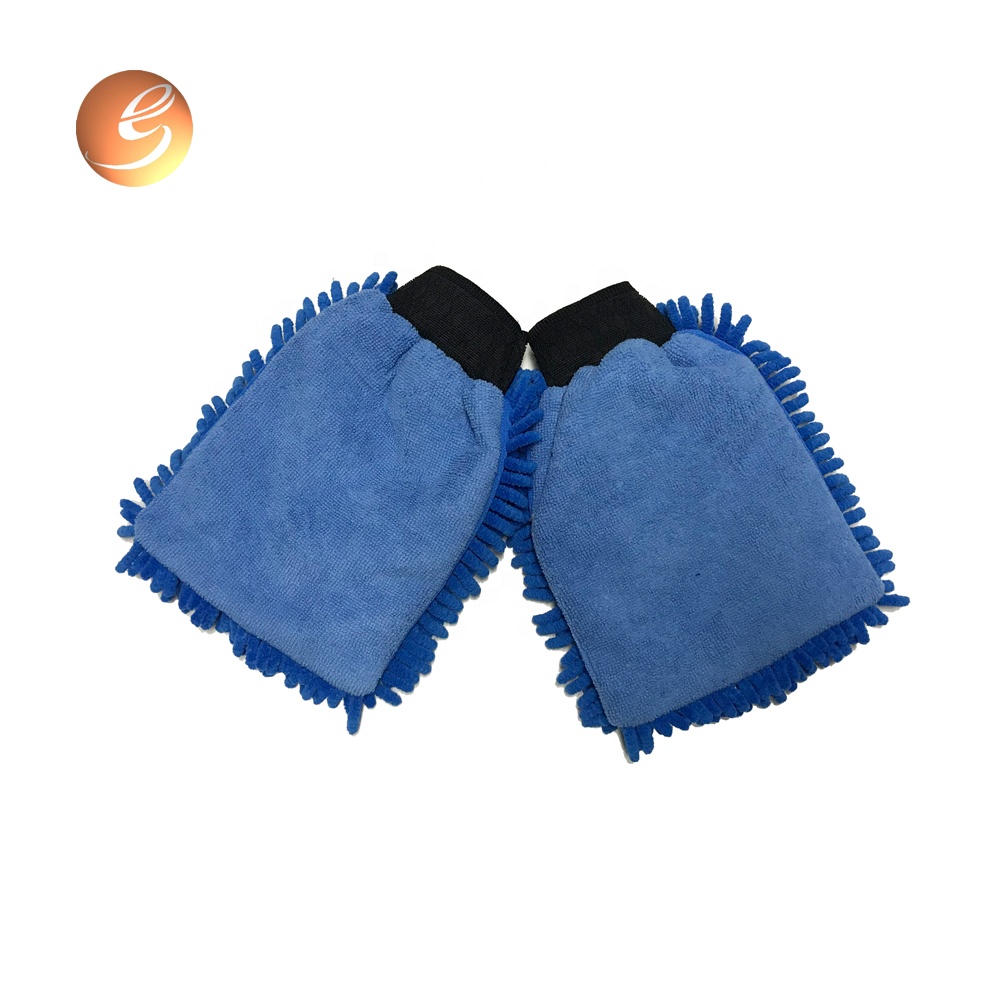 Factory Cheap Chenille Washing Mitt - High quality microfiber waterproof car wash mitt car cleaning gloves – Eastsun