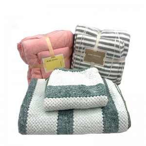 China Cheap price China Factory Textile Towel Manufacturer Exporter Coral Fleece Towel Hand Bath Towel