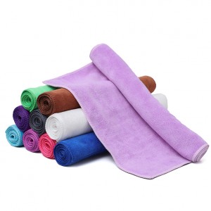Wholesale China Factory Direct Custom LOGO Microfiber Towel Car Kitchen Hair Drying Towel Cleaning Cloth