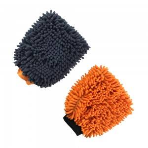 Scratch free thick cotton cleaning dusting car wash microfiber mitts