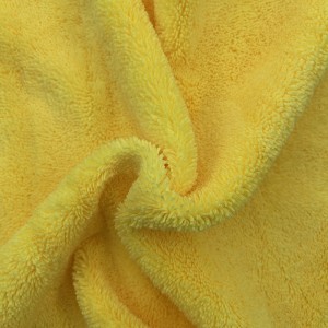High quality microfiber long and short loop cloth microfiber car towel cleaning cloth