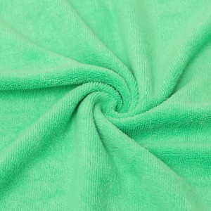 China Factory Microfiber Weft Knitting Towel Car Hair Pet Drying Towel Car Cleaning Cloth