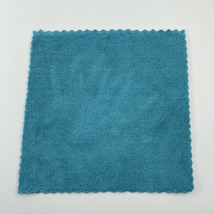 Wholesale microfiber coral fleece microfiber kitchen towels Non-stick Oil wipes dish cloth