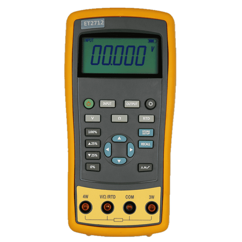 Good Quality Process Calibrator - ET2712 Portable RTD Calibrator – Zhongchuang