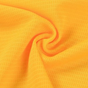 100%Polyester grid mesh fabric for sportswear