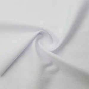 UPF50+ Polyester spandex stretch elastane single jersey sports t-shirt na tela
