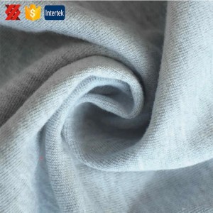 Bejgħ bl-ingrossa knitting custom print 100 qoton organiku t shirt manifattur tad-drapp.