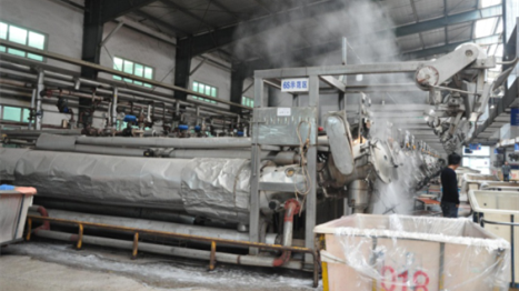 El 12 de abril, el proyecto provincial clave Youxi East Xinwei de producción de tejidos textiles se construyó desde el sitio de construcción.
