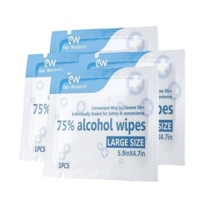 Super Lowest Price China 75% Alcohol Disinfecting Wipes 50PCS Pack with RoHS & FDA for Daily Cleaning