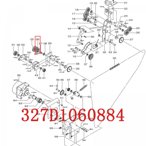 327D1060884 Gear D28T for Fuji 500/550/570 Frontier minilab