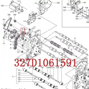 327D1061591 for Fuji Frontier minilab Gear D22T
