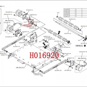 H016920 Spare Part Belt for Noritsu QSS 3201Minilab
