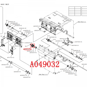 A049032-01 A049032 Carton Gear Spare Part for Noritsu QSS 26/35 Minilab