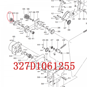 327D1061255 for Fuji 500 550 570 Frontier minilab Gear D24T