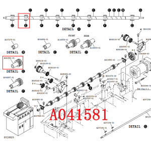 A041581/A041581-01 Gear for QSS Noritsu