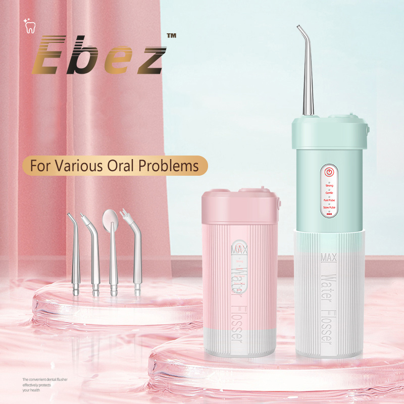 Cordless portable rechargeable oral irrigator - 4 modes suitable for family travel (1)
