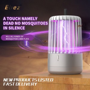 Factory For Small Bug Zapper - EBEZ Portable Rechargeable bug zapper light – Suitable for travel, outdoor camping, yard – Yibo Yizhi