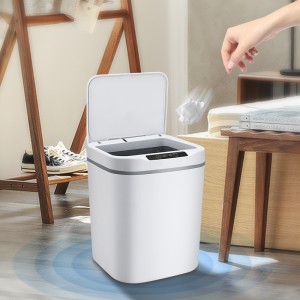 2022 Good Quality Trash Can With Lid - Multi-mode household smart trash can – large capacity 15L/18L – Yibo Yizhi