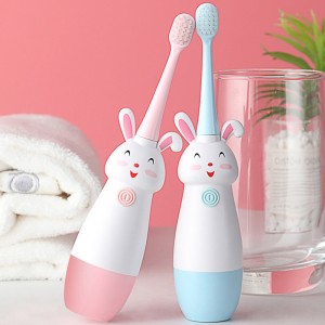 Cheapest Price Spotlight Sonic Toothbrush - Childrens toothbrush electric rotary cute rabbit – cartoon pattern – Yibo Yizhi