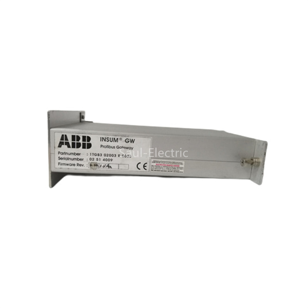 ABB 1TGB302003R0003 โมดูลย่อยอินพุตและเอาต์พุตควบคุมในสต็อก