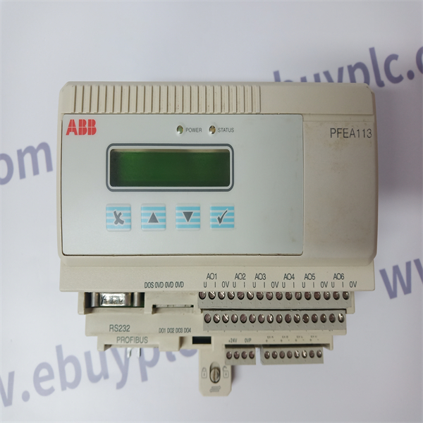 3BSE028144R0020 PFEA113-20 ABB Gerilim sensörü stoklarımızda mevcuttur