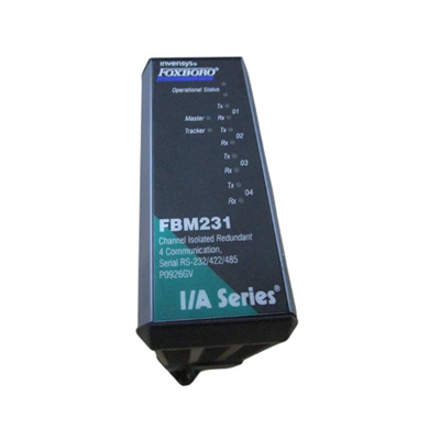 Mô-đun bộ xử lý điều khiển Foxboro FMB231