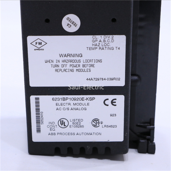 ABB IC660BBA104 6231BP10910 Current s...