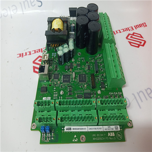 ABB UNS0121A-Z,V1/3BHE035301R1002 UNITROL 1010 Automatic voltage control with adjustable PID controller
