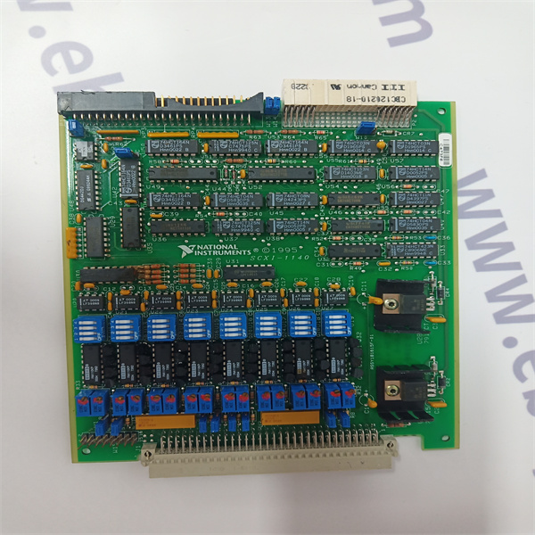 NI SCXI-1140 Örnek Tutma Amplifikatörü 8 Kanallı Amplifikatör
