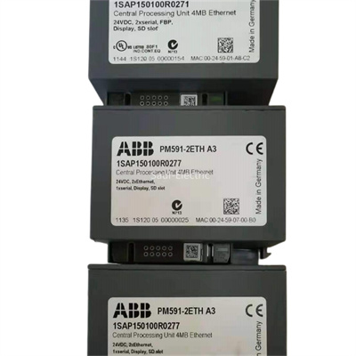ABB PM591-2ETH A3 1SAP150100R0277 Speicherprogrammierbare Steuerung Schnelle weltweite Lieferung