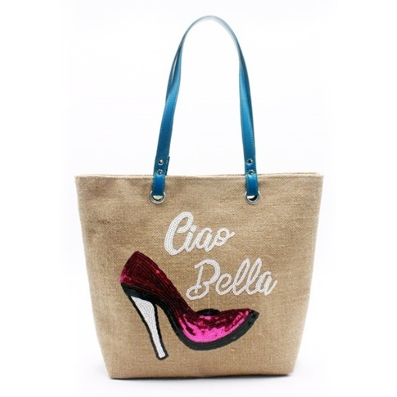 Eccochic Design Sequins High Heels Ladies Ciao Bella Shoulder Bag Featured Image