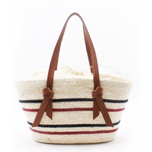 Eccochic Design Summer Striped Straw Shoulder Bag
