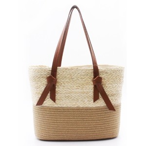 Eccochic Design Summer Straw Beach Handbag