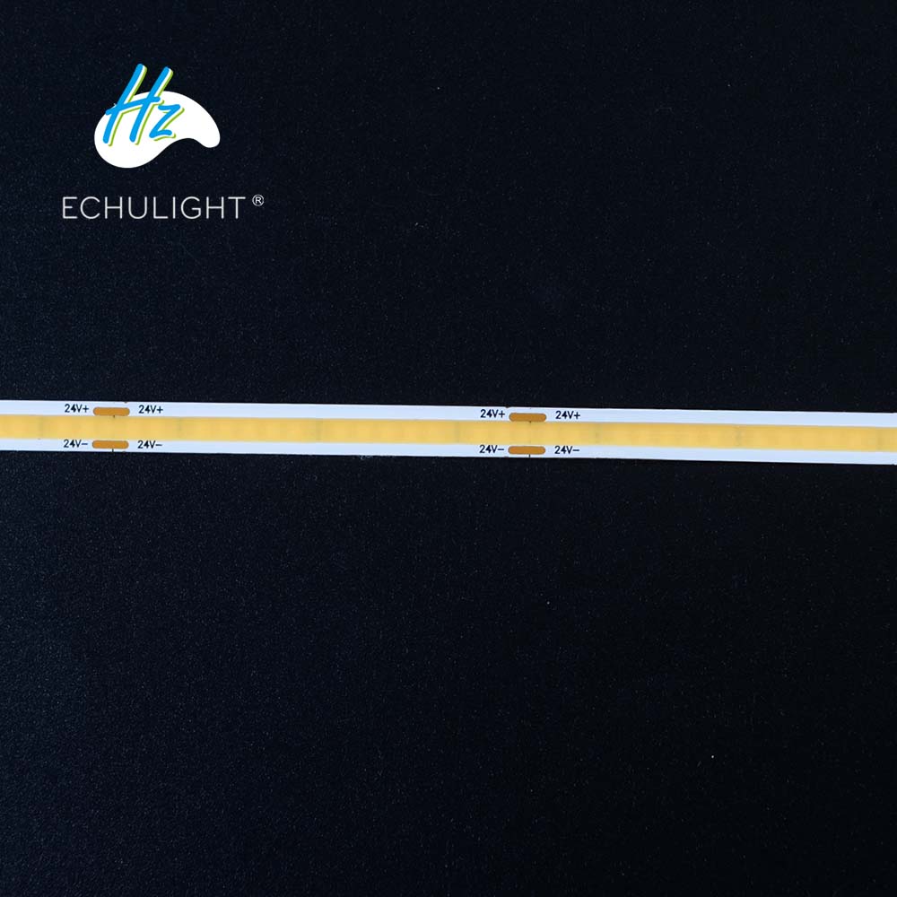ECS-G480-24V-4mm 480LEDSM waterproof 4MM width COB type led tape strip flexible light 